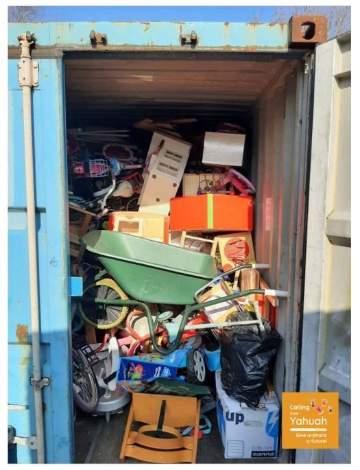 Full Fripaan container Full Fripaan container